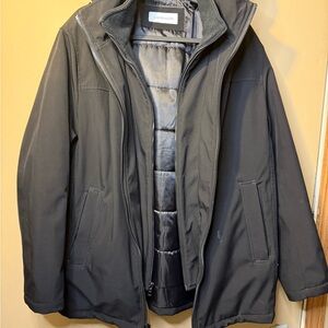 Calvin Klein Men's Dark Gray Performance Jacket